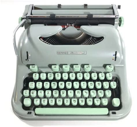 Hermes 3000 (1962) Typewriter – Toronto Typewriters